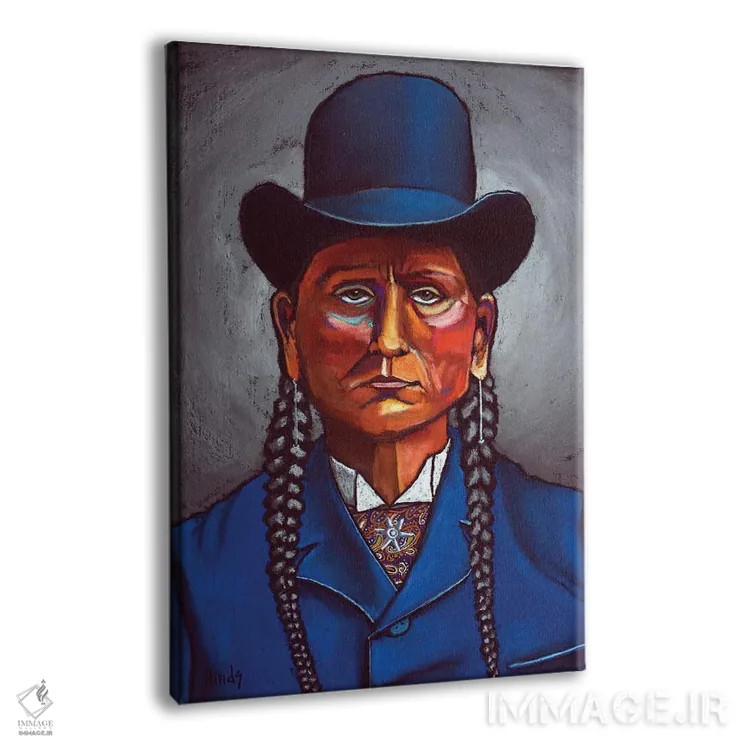 تابلو دکوراتیو کوانا پارکر اثر دیویدای هیندز - نمای پرسپکتیو محصول