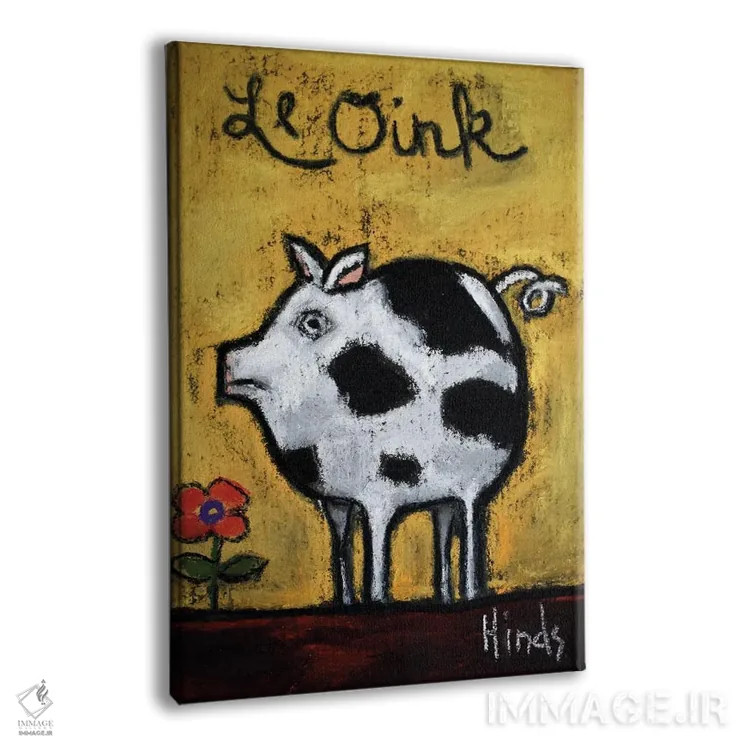 تابلو دکوراتیو لو اوینک اثر دیویدای هیندز - نمای پرسپکتیو محصول