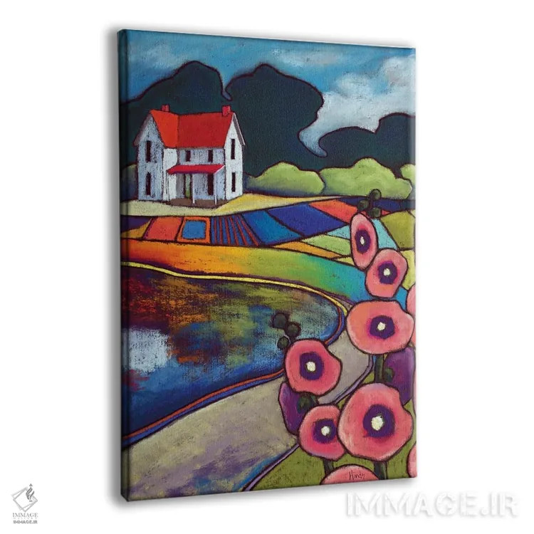 تابلو دکوراتیو احساس خانه اثر دیویدای هیندز - نمای پرسپکتیو محصول