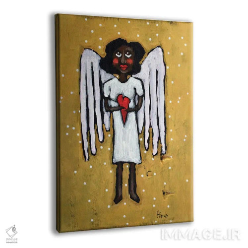 تابلو دکوراتیو فرشته نگهبان هفتم اثر دیویدای هیندز - نمای پرسپکتیو محصول