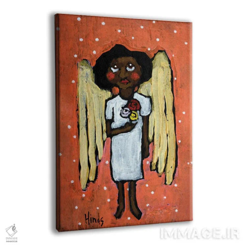 تابلو دکوراتیو فرشته نگهبان هشتم اثر دیویدای هیندز - نمای پرسپکتیو محصول