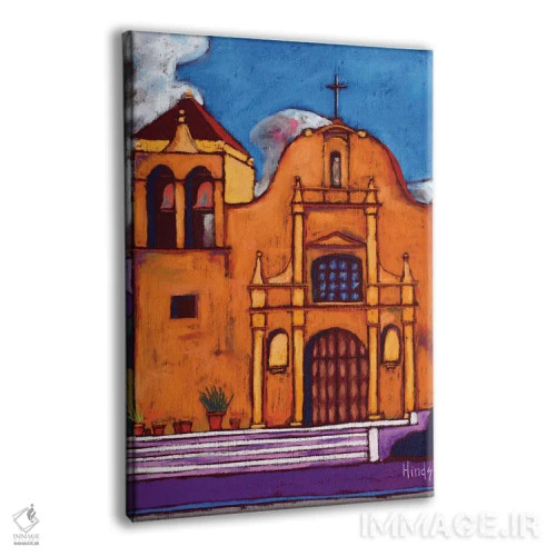 تابلو دکوراتیو کلیسای جامع سن کارلوس اثر دیویدای هیندز - نمای پرسپکتیو محصول