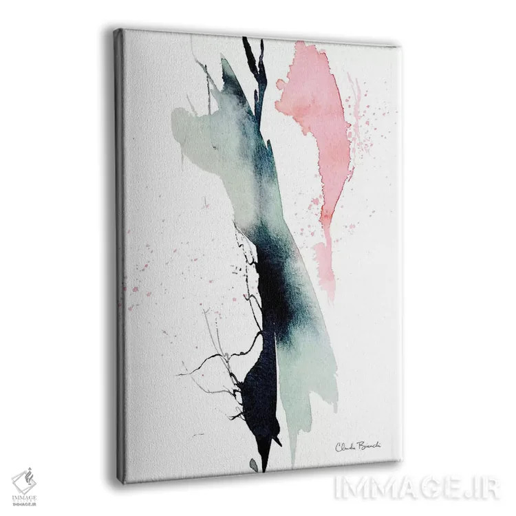 تابلو دکوراتیو ضربان اثر کلودیا بیانکی - نمای پرسپکتیو محصول