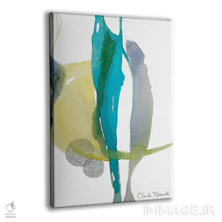 تابلو دکوراتیو ماه بیابان اثر کلودیا بیانکی - نمای پرسپکتیو محصول