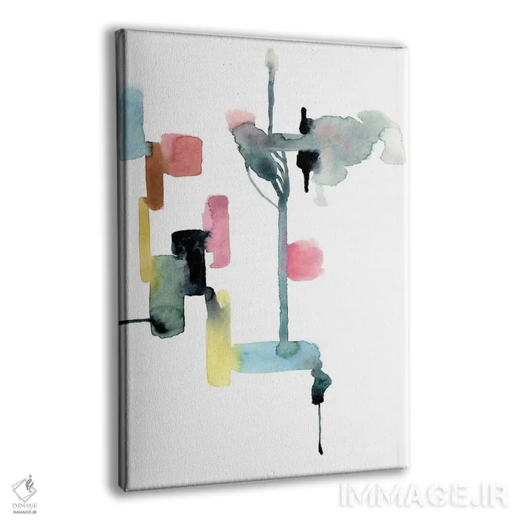 تابلو دکوراتیو منظره شهری اثر کلودیا بیانکی - نمای پرسپکتیو محصول