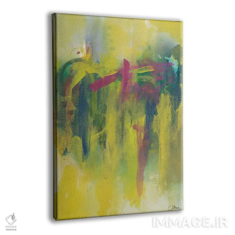 تابلو دکوراتیو روزهای خوش دوم اثر جویس کومبز - نمای پرسپکتیو محصول