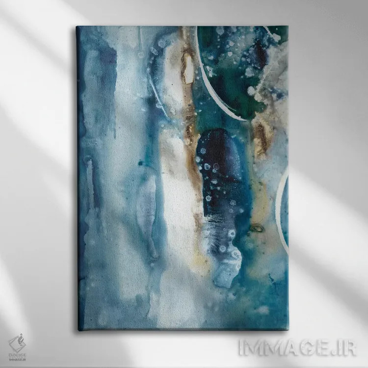 تابلو دکوراتیو آرامش صلح آمیز اول اثر جویس کومبز - نمای روبهرو روی دیوار