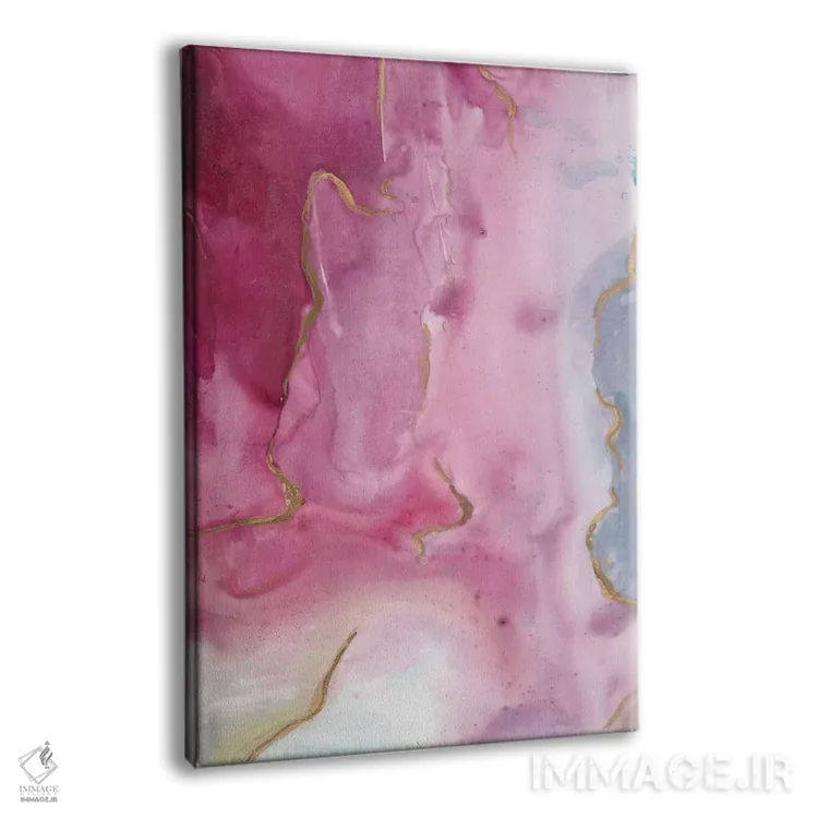 تابلو دکوراتیو رویای سرخابی اول اثر جویس کومبز - نمای پرسپکتیو محصول