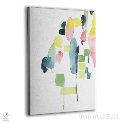 تابلو دکوراتیو شهر اثر کلودیا بیانکی - نمای پرسپکتیو محصول