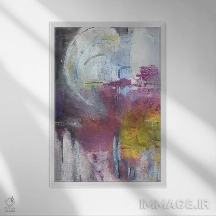 تابلو دکوراتیو آغاز نو سوم اثر جویس کومبز - نمای قابدار سفید