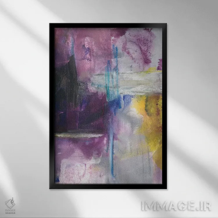 تابلو دکوراتیو آغاز نو دوم اثر جویس کومبز - نمای قابدار مشکی