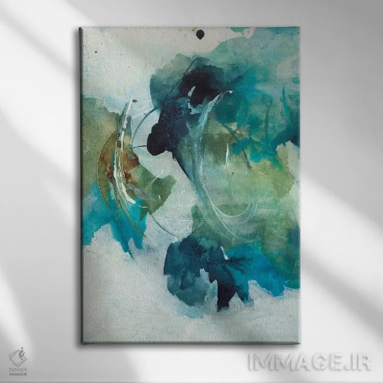 تابلو دکوراتیو بهار اول اثر جویس کومبز - نمای روبهرو روی دیوار