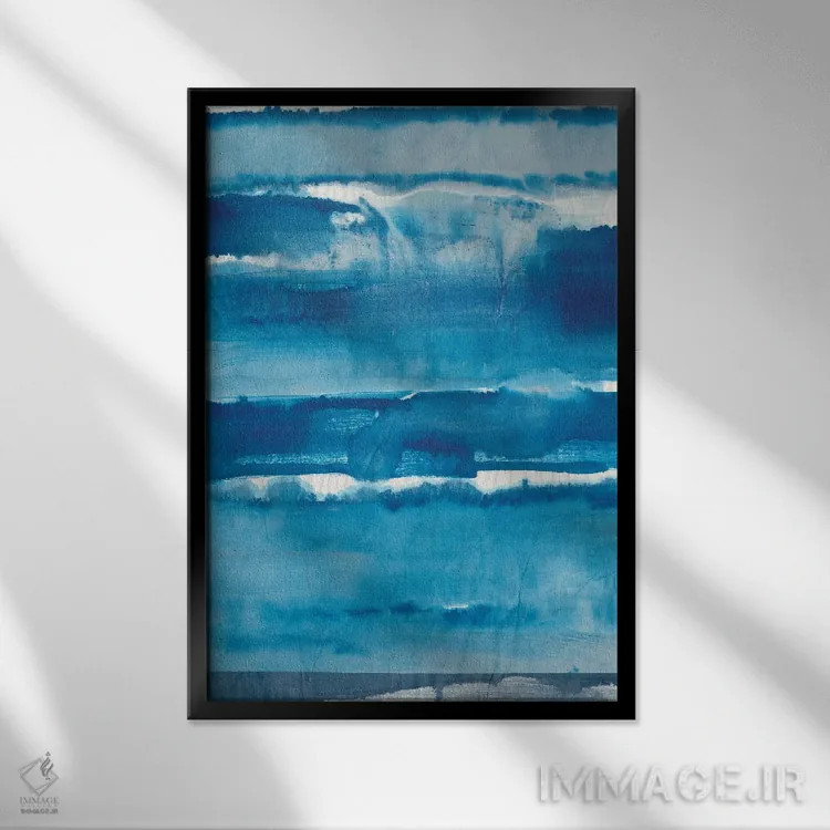 تابلو دکوراتیو مد بالا دوم اثر جویس کومبز - نمای قابدار مشکی