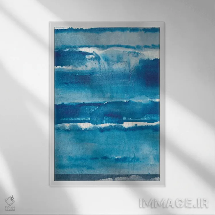 تابلو دکوراتیو مد بالا دوم اثر جویس کومبز - نمای قابدار سفید