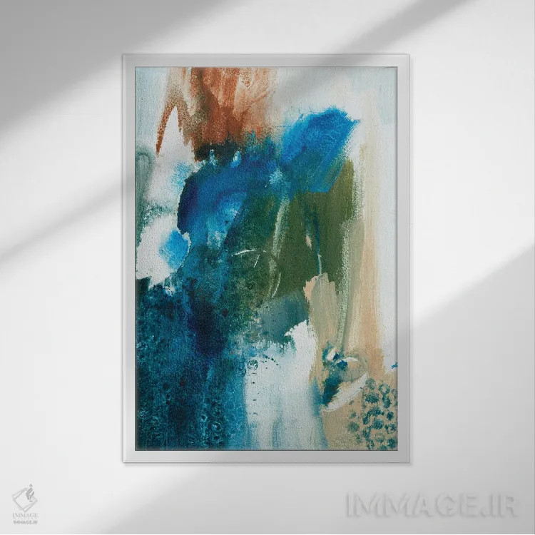 تابلو دکوراتیو دوستان روباه سان دوم اثر جویس کومبز - نمای قابدار سفید