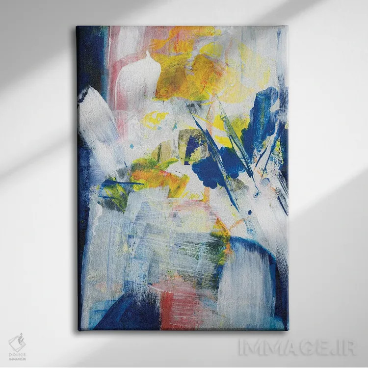 تابلو دکوراتیو روزهای خنک تر اول اثر جویس کومبز - نمای روبهرو روی دیوار