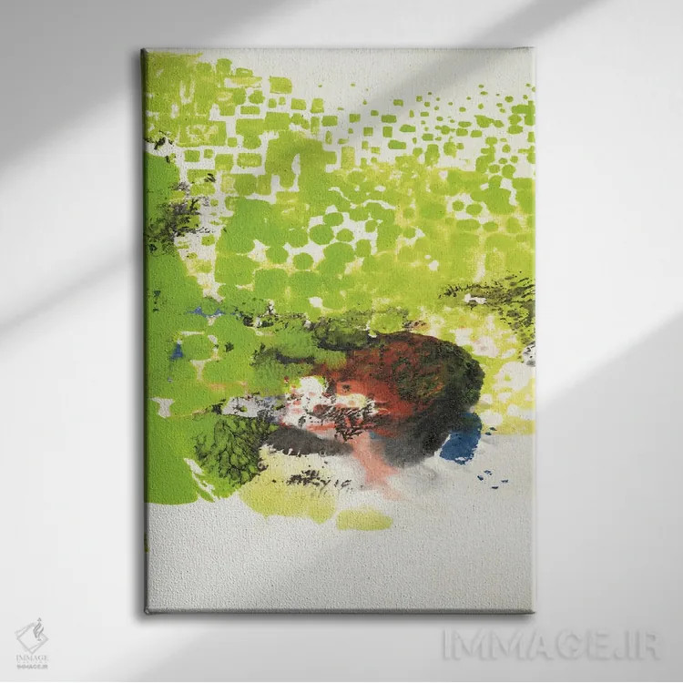 تابلو دکوراتیو نگاه کردن از میان دوم اثر جویس کومبز - نمای روبهرو روی دیوار