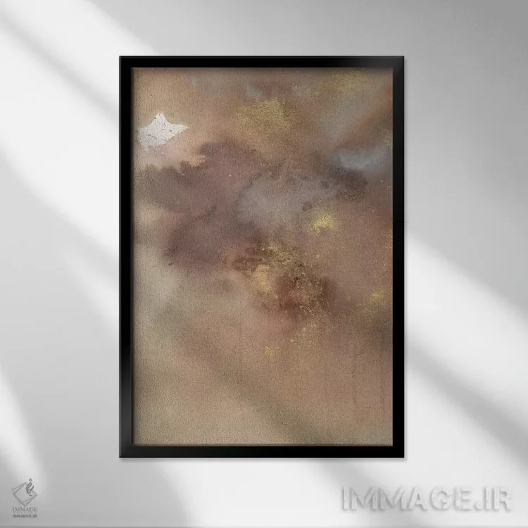 تابلو دکوراتیو رویاهای رو به آسمان اول اثر جویس کومبز - نمای قابدار مشکی