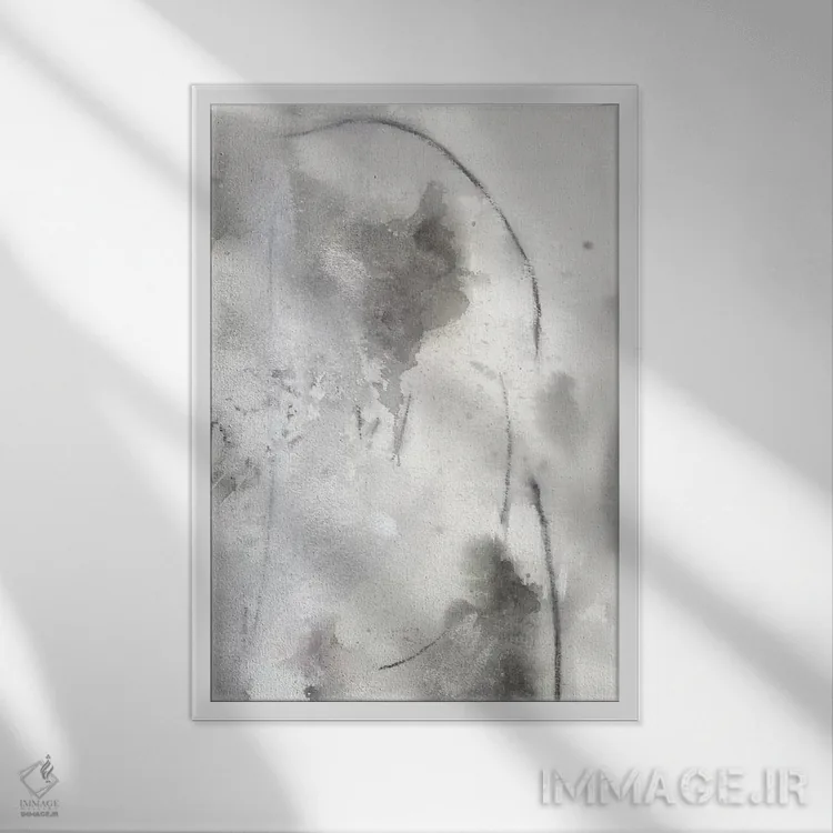 تابلو دکوراتیو اشیای رازآلود چهارم اثر جویس کومبز - نمای قابدار سفید