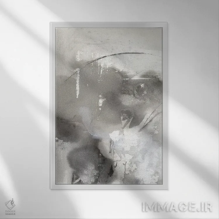 تابلو دکوراتیو اشیای رازآلود اول اثر جویس کومبز - نمای قابدار سفید