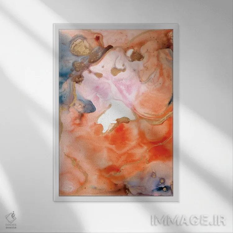 تابلو دکوراتیو روشن کردن راه سوم اثر جویس کومبز - نمای قابدار سفید