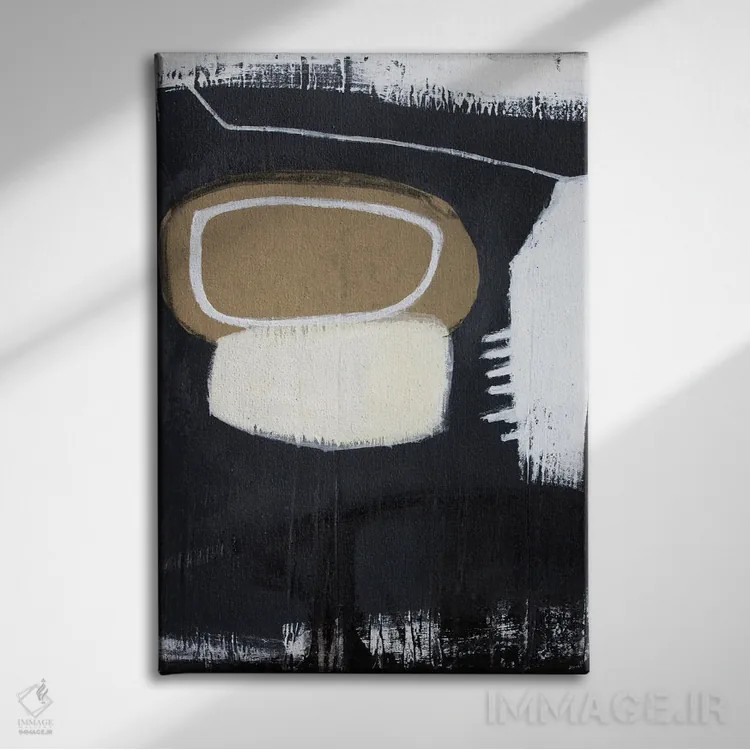 تابلو دکوراتیو سیاستمدار ۱ اثر جی لاندو - نمای روبهرو روی دیوار