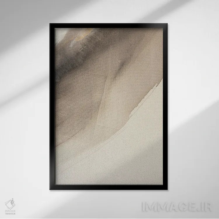 تابلو دکوراتیو بیدار ماندن برای قلبت ۲ اثر سیسی چونگ - نمای قابدار مشکی