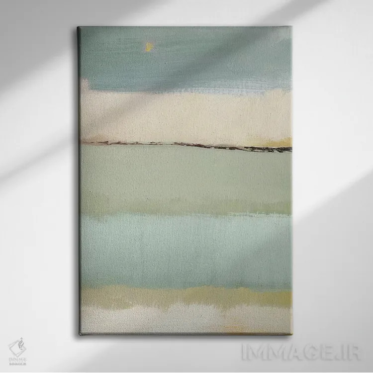 تابلو دکوراتیو ظهر I اثر کارولین گلد - نمای روبهرو روی دیوار