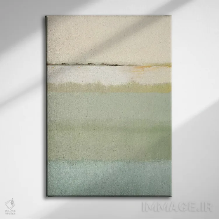 تابلو دکوراتیو ظهر II اثر کارولین گلد - نمای روبهرو روی دیوار