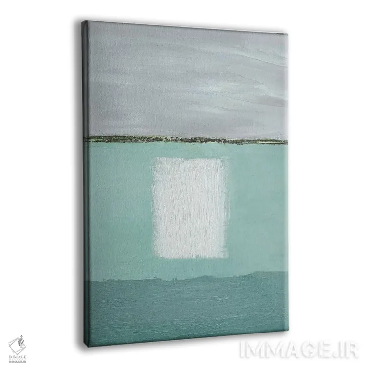تابلو دکوراتیو آبی لاجوردی II اثر کارولین گلد - نمای پرسپکتیو محصول