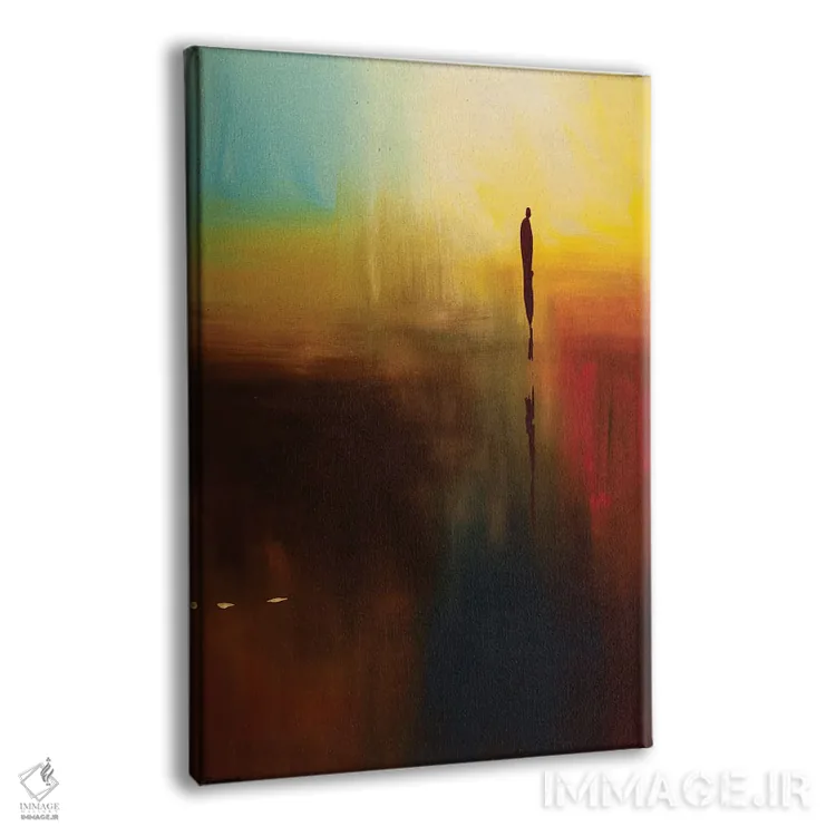 تابلو دکوراتیو طبیعت اثر کارمن گودز - نمای پرسپکتیو محصول