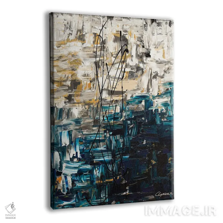 تابلو دکوراتیو تصورسازی اثر کارمن گودز - نمای پرسپکتیو محصول