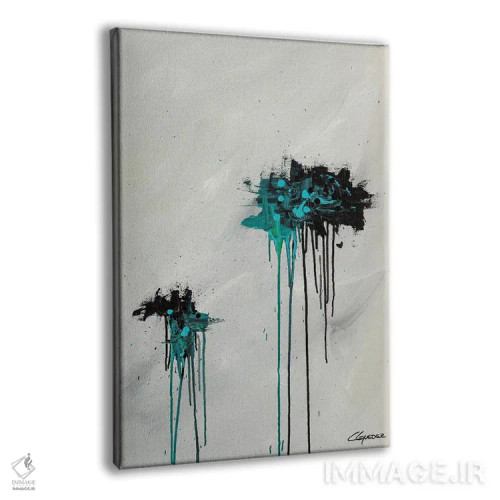 تابلو دکوراتیو رویابافان اثر کارمن گودز - نمای پرسپکتیو محصول