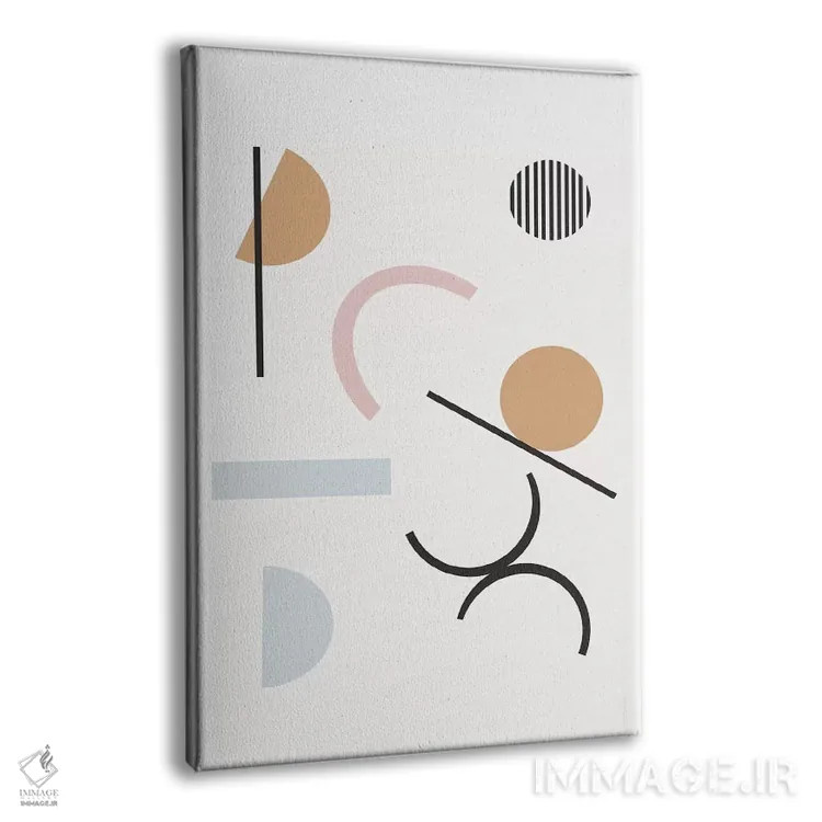 تابلو دکوراتیو آدلفا اثر شارلوت وینتر - نمای پرسپکتیو محصول