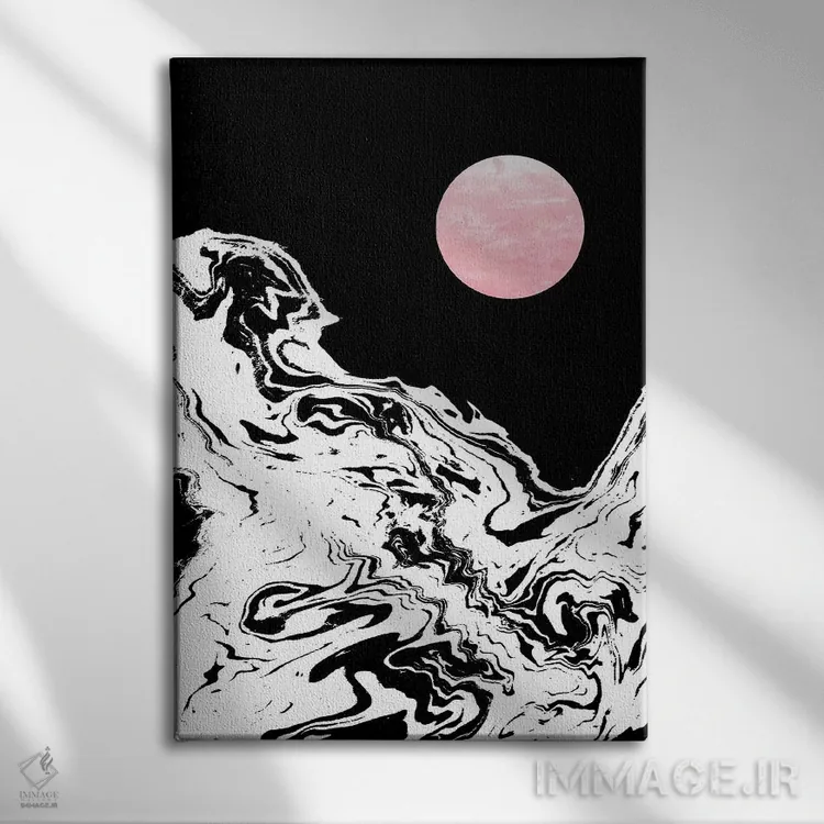 تابلو دکوراتیو تاریا اثر شارلوت وینتر - نمای روبهرو روی دیوار