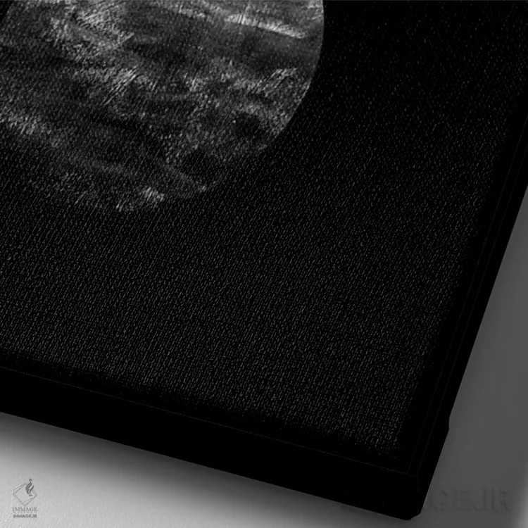 تابلو دکوراتیو کلودیا اثر شارلوت وینتر - نمای نزدیک بافت بوم