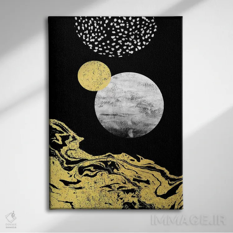 تابلو دکوراتیو "لیتا" اثر شارلوت وینتر - نمای روبهرو روی دیوار