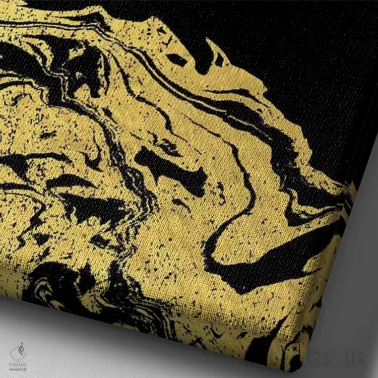 تابلو دکوراتیو "لیتا" اثر شارلوت وینتر - نمای نزدیک بافت بوم