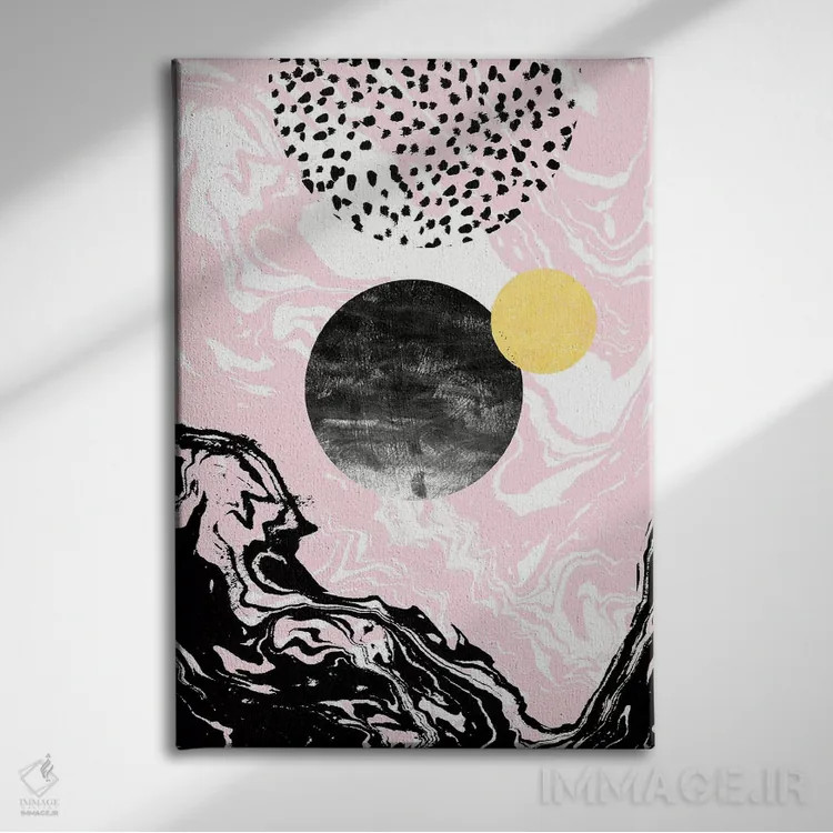 تابلو دکوراتیو "ناتالیا" اثر شارلوت وینتر - نمای روبهرو روی دیوار