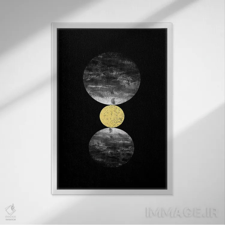 تابلو دکوراتیو کلودیا اثر شارلوت وینتر - نمای قابدار سفید