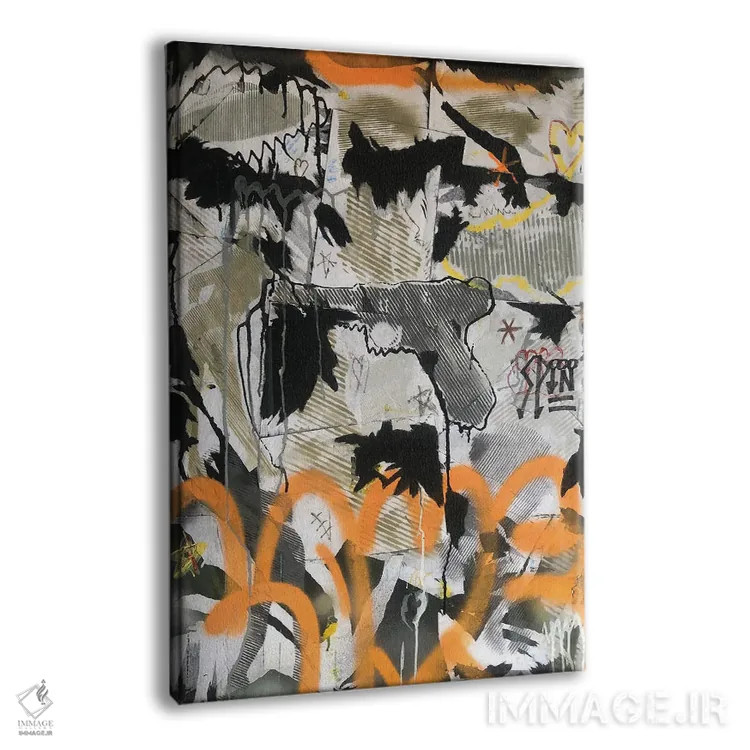 تابلو دکوراتیو "تنها چشمانم برای توست" اثر سیسرو اسپین - نمای پرسپکتیو محصول