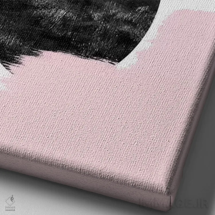 تابلو دکوراتیو "پالوما" اثر شارلوت وینتر - نمای نزدیک بافت بوم