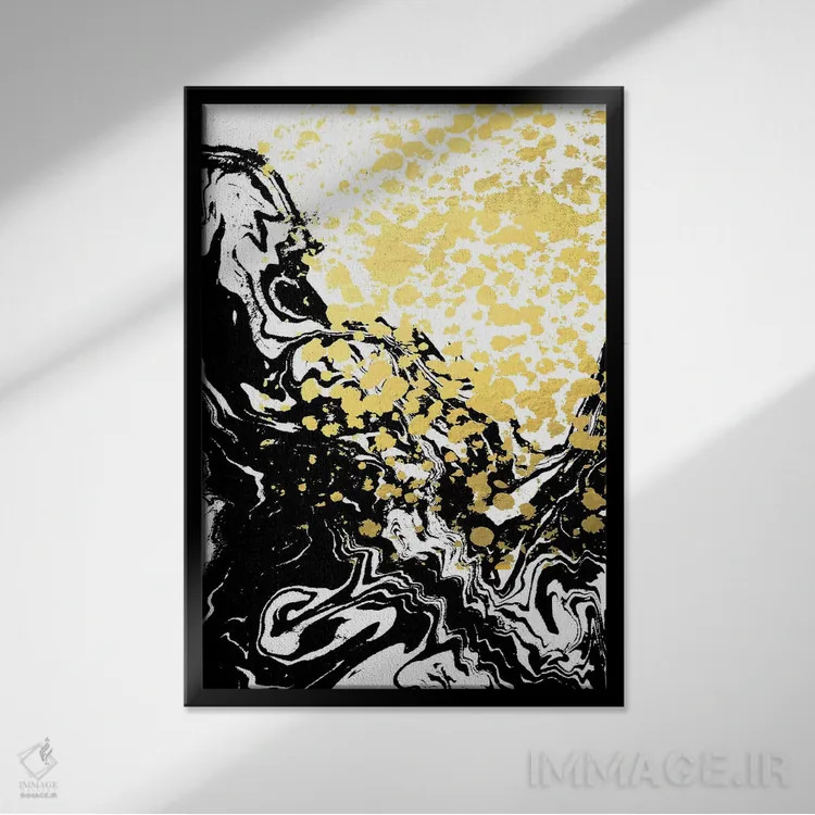 تابلو دکوراتیو "آوریا" اثر شارلوت وینتر - نمای قابدار مشکی