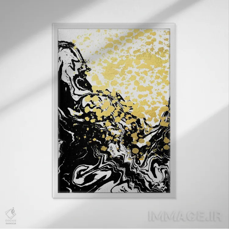 تابلو دکوراتیو "آوریا" اثر شارلوت وینتر - نمای قابدار سفید