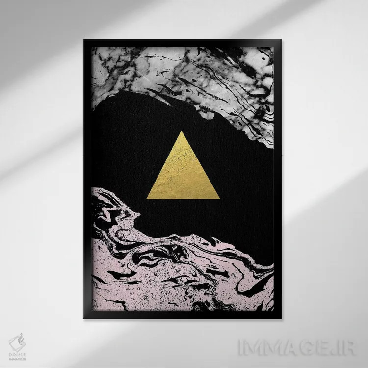 تابلو دکوراتیو "پائولا" اثر شارلوت وینتر - نمای قابدار مشکی