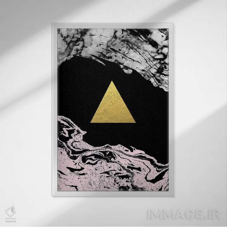 تابلو دکوراتیو "پائولا" اثر شارلوت وینتر - نمای قابدار سفید