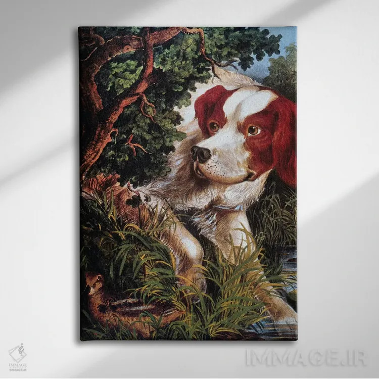 تابلو دکوراتیو 1866,C&I: فضای نزدیک، ۱۸۶۶ اثر کاریه و آیووز - نمای روبهرو روی دیوار