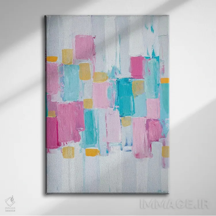 تابلو دکوراتیو ریزوم سرد II اثر آن مری کولیک - نمای روبهرو روی دیوار