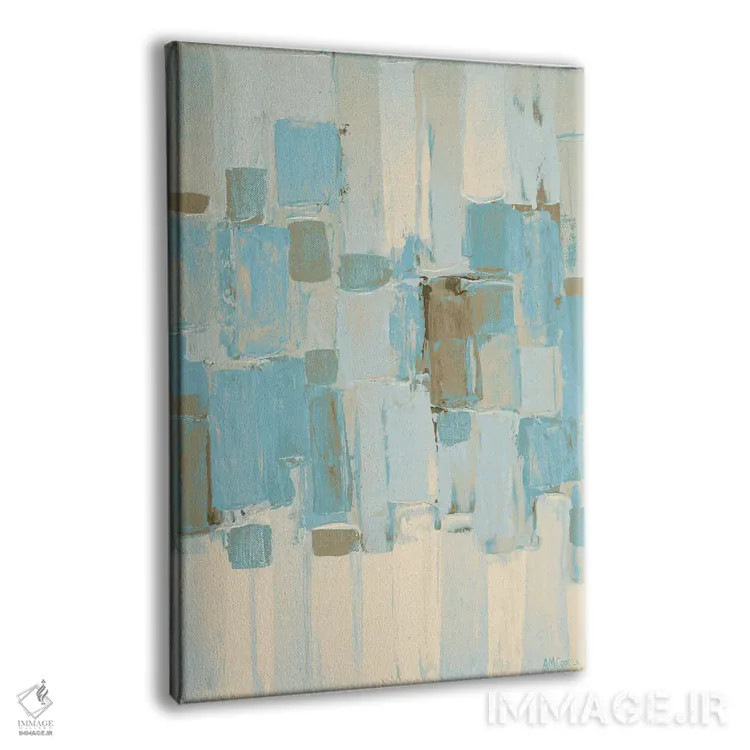 تابلو دکوراتیو ریزوم ملایم II اثر آن مری کولیک - نمای پرسپکتیو محصول