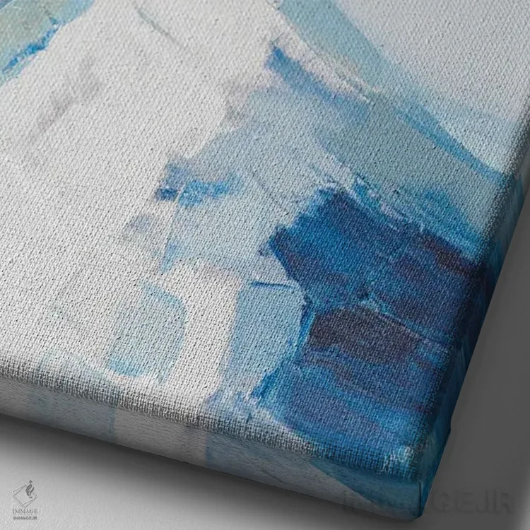 تابلو دکوراتیو ابرهای رویا اثر آن مری کولیک - نمای نزدیک بافت بوم